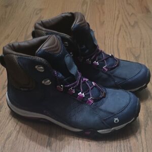 Women's Oboz Sapphire Size 8 - Blue and Brown